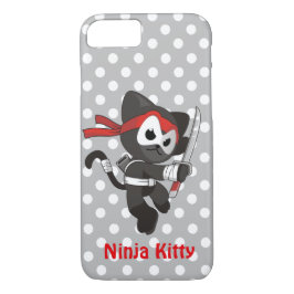 Ninja Kattunge iPhone 7/8 Fodral