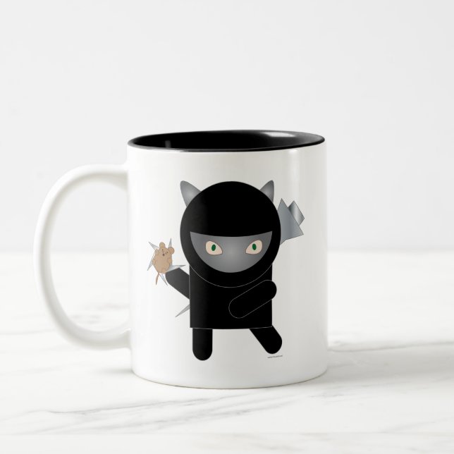 ninja kattunge mugg (Vänster)
