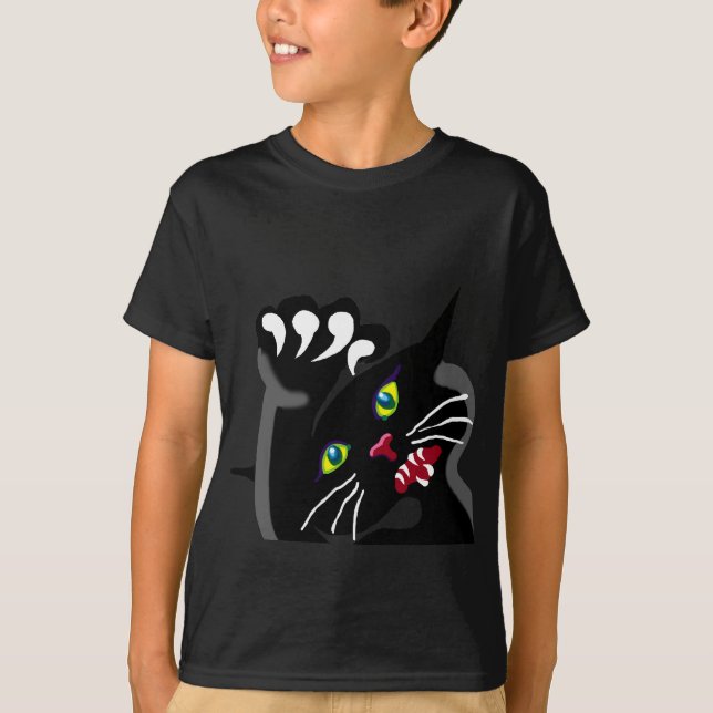 ninja kattunge tee (Framsida)