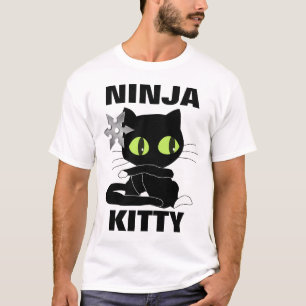 NINJA-KATTUNGEt-skjortor T Shirt