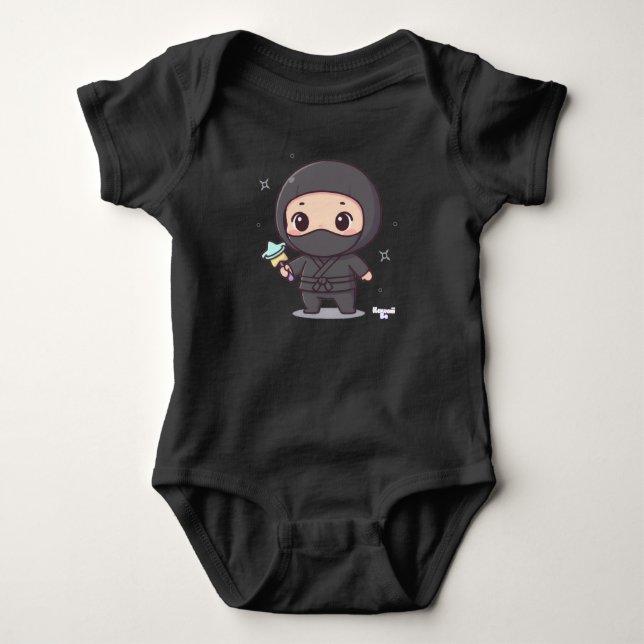 Ninja Kawaii Be T Shirt (Framsida)
