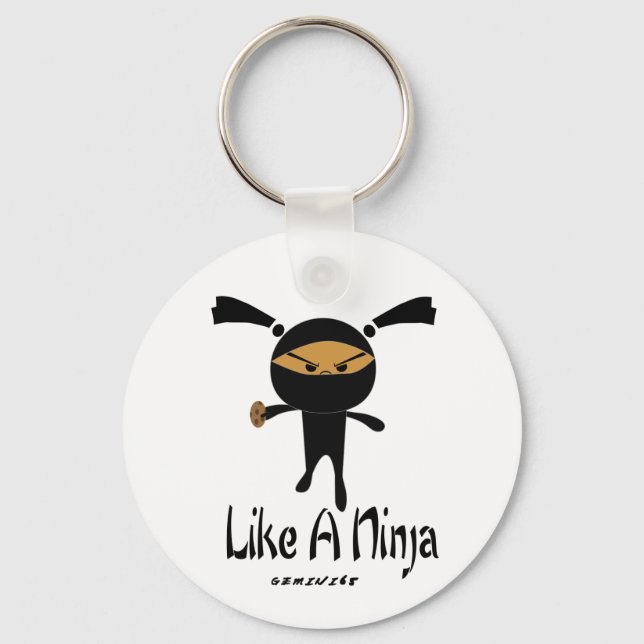 Ninja Keychain Nyckelring (Framsida)