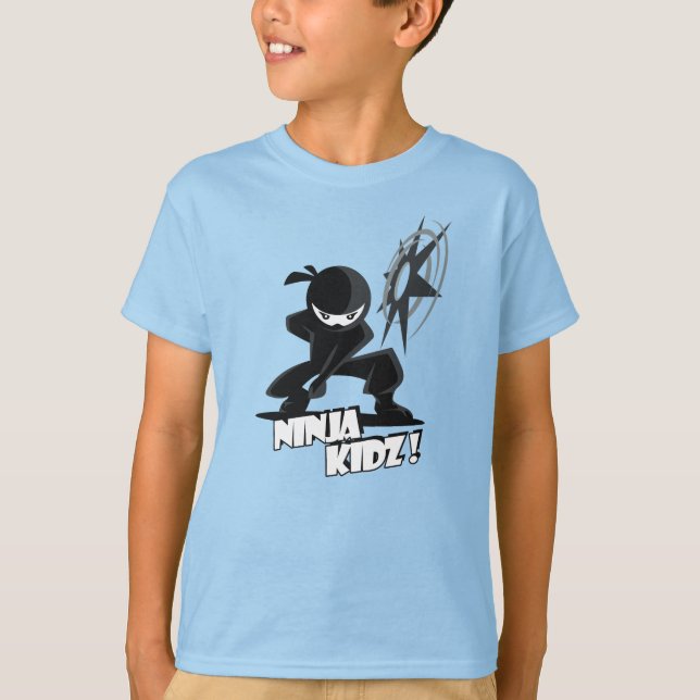 Ninja Kidz | Barn T Shirt (Framsida)
