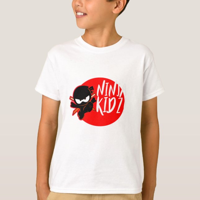 ninja kidz tv t shirt (Framsida)