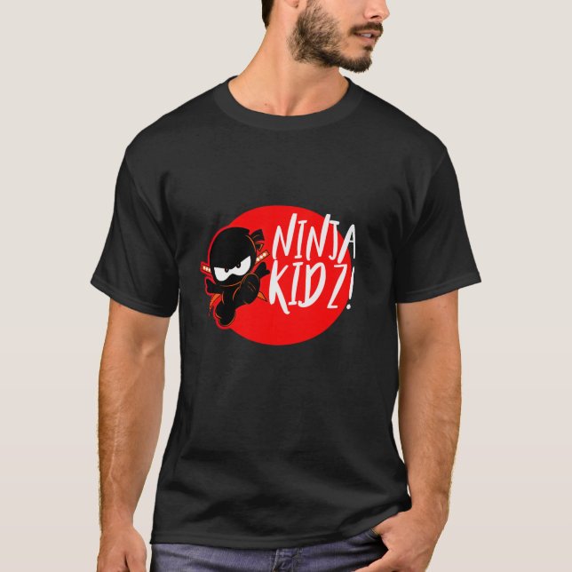 ninja kidz tv t shirt (Framsida)