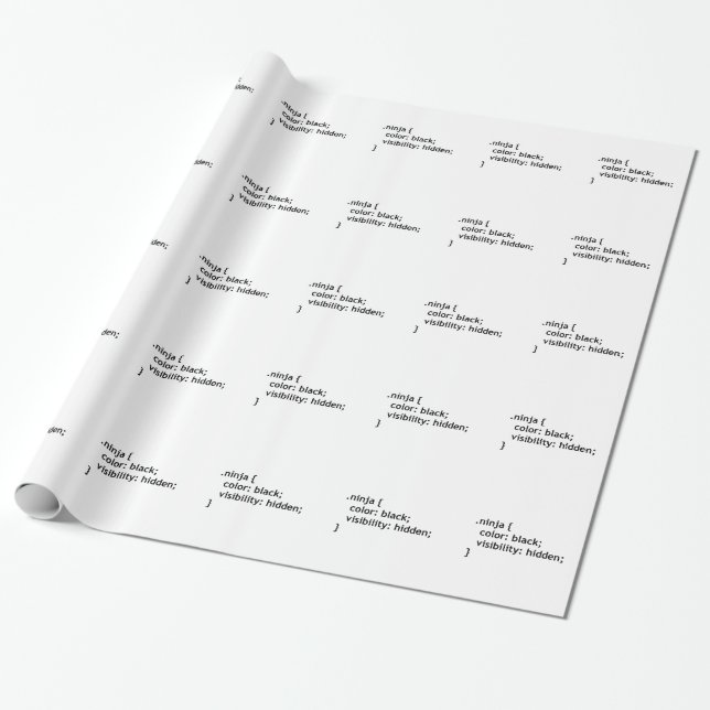 ninja-kod, skript presentpapper (Utrullad)