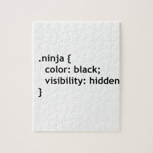 ninja-kod, skript pussel