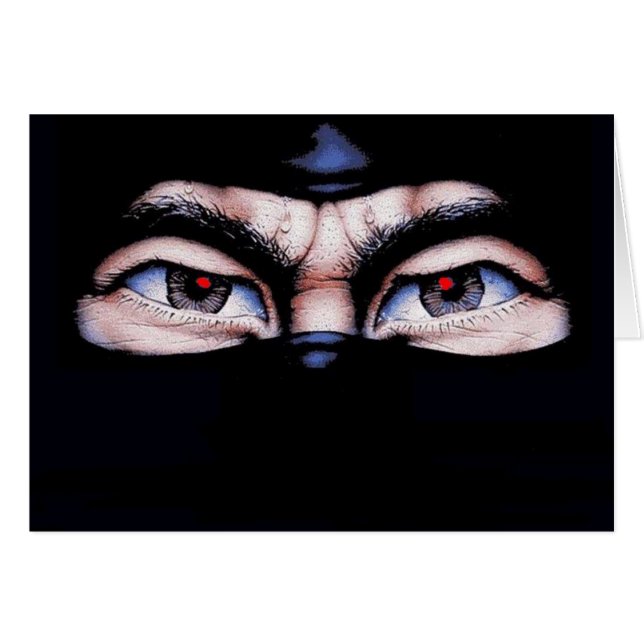 Ninja kort (Framsidan Horizontal)