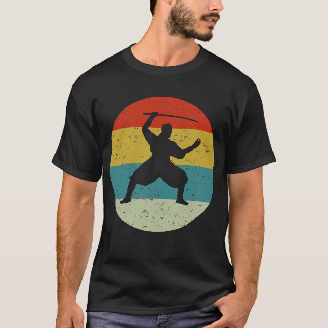 ninja-krigare t shirt (Framsida)