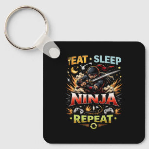 Ninja Life Loop Nyckelring