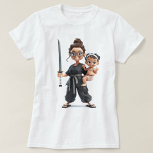 Ninja Mamma T Shirt