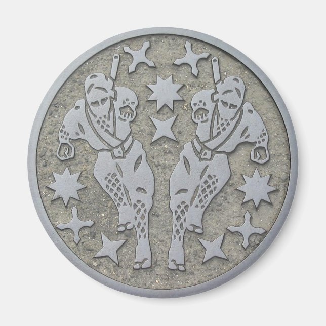 Ninja Manhål Magnet (Framsidan)