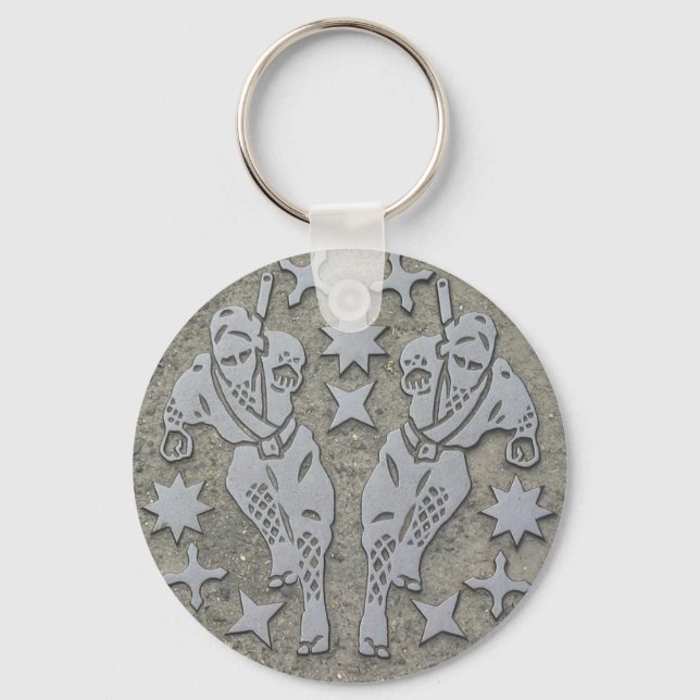 Ninja Manhål Nyckelring (Framsida)