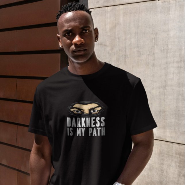 Ninja Mask Mörkercitat T Shirt (Skapare uppladdad)