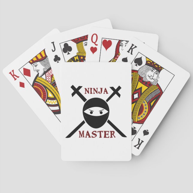 Ninja Master Casinokort (Baksidan)