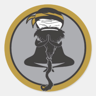 Ninja Master Stickers Runt Klistermärke
