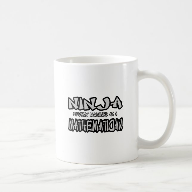 Ninja...matematiker Kaffemugg (Höger)