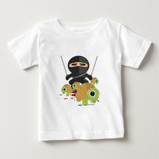 Ninja med Turtles T-shirt (Framsida)