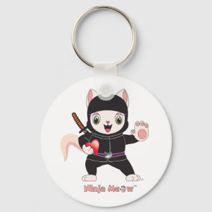 Ninja MEOW™ Keychain Nyckelring