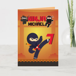 NINJA Movie Star Warrior Kicking it Karate Kids Kort