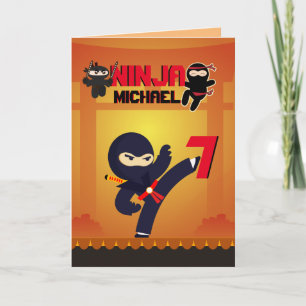 NINJA Movie Star Warrior Kicking it Karate Kids Kort