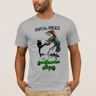 Ninja-neer vs. maskinvarutekniskt felT-tröja T Shirt