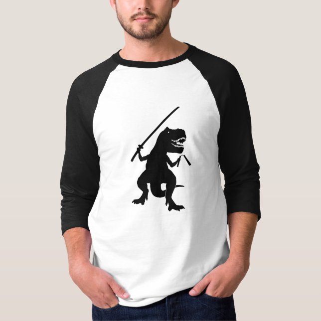 Ninja Nicky T-Rex T-shirt (Framsida)