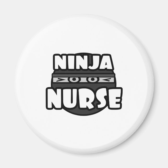Ninja Nurse Magnet (Framsidan)