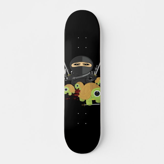 Ninja och Turtles Mini Skateboard Bräda 18,5 Cm (Framsida)