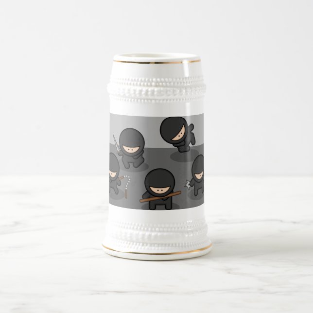 Ninja öl Stein - KItchy gåva! Sejdel (Center)