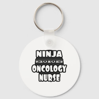 Ninja Oncology Nurse Nyckelring