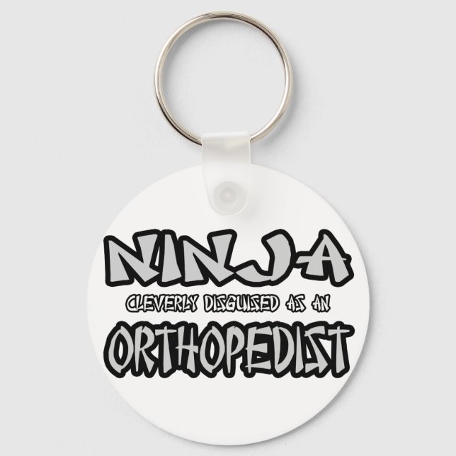 Ninja..Orthopedist Nyckelring (Framsida)