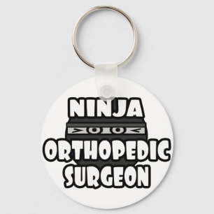 Ninja Ortopedic Surgeon Nyckelring