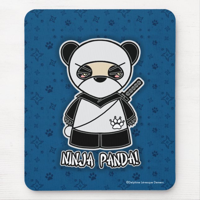 Ninja Panda! Mousepad Musmatta (Framsidan)