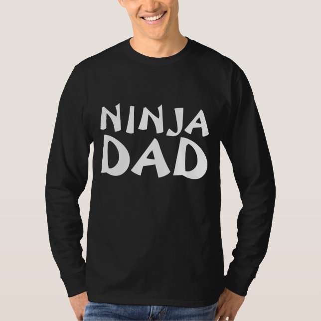 NINJA PAPPA Funny T-Shirts (Framsida)