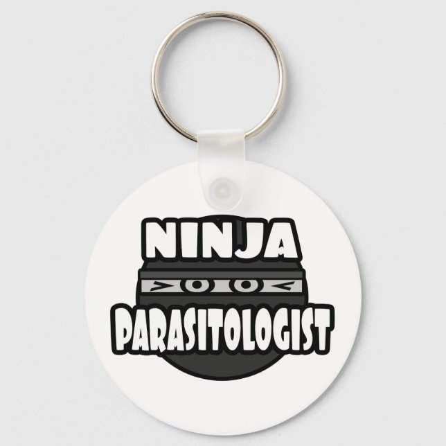 Ninja Parasitolog Nyckelring (Framsida)