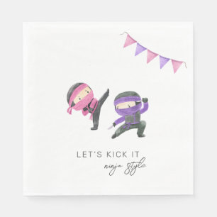 Ninja Party Pappra Napkins Pappersservett