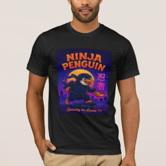 Ninja Penguin T Shirt