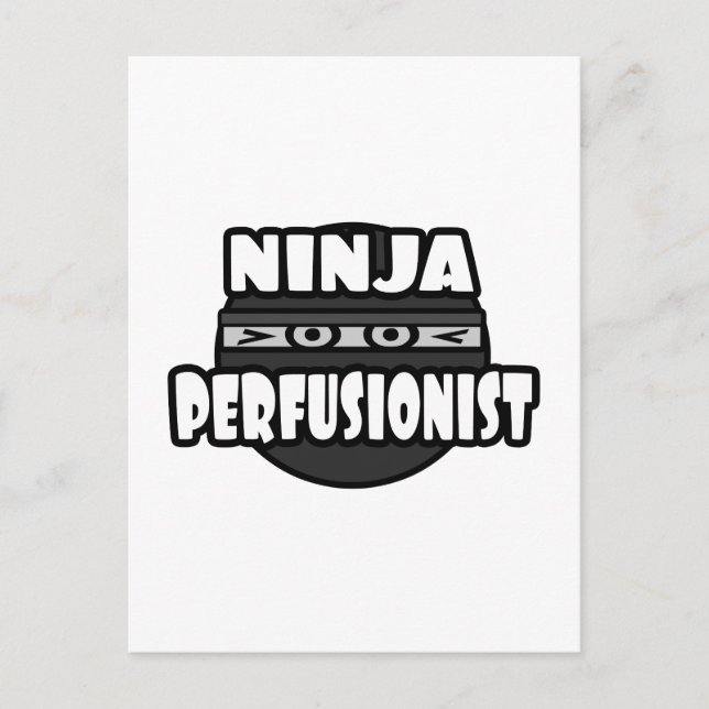Ninja Perfuist Vykort (Framsida)