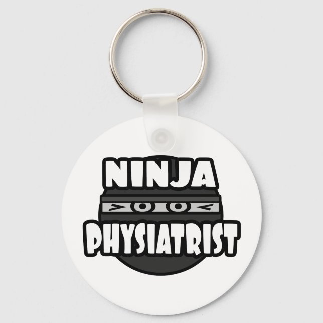 Ninja Physiatrist Nyckelring (Framsida)