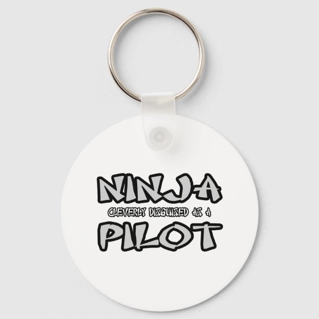 Ninja...Pilot Nyckelring (Framsida)