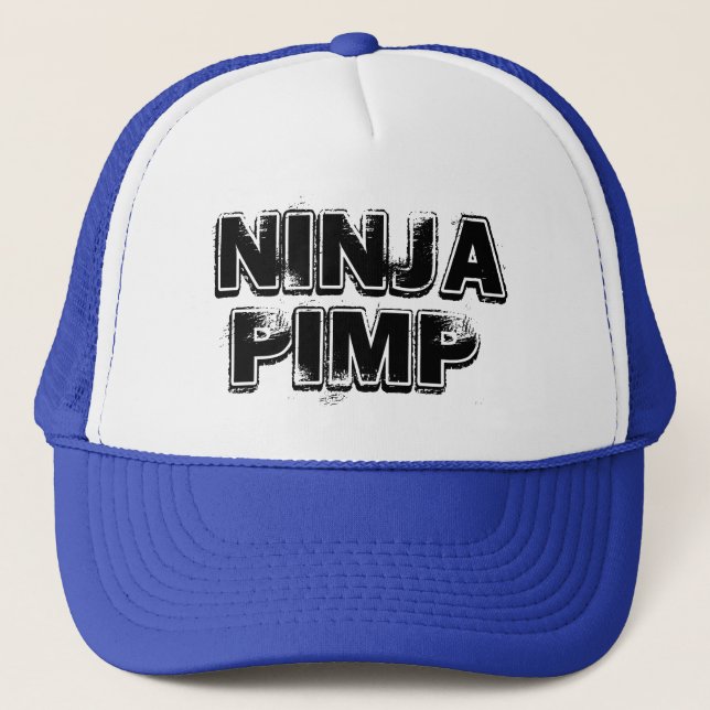Ninja Pimp Truckerkeps (Framsida)