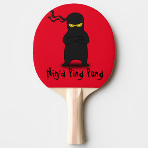 Ninja Ping Pong Paddle Pingisracket