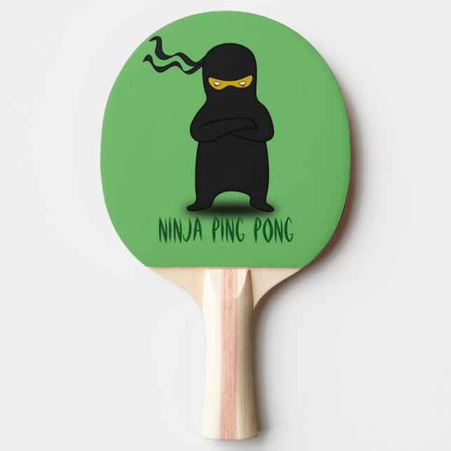 Ninja Ping Pong Paddle Pingisracket (Framsidan)