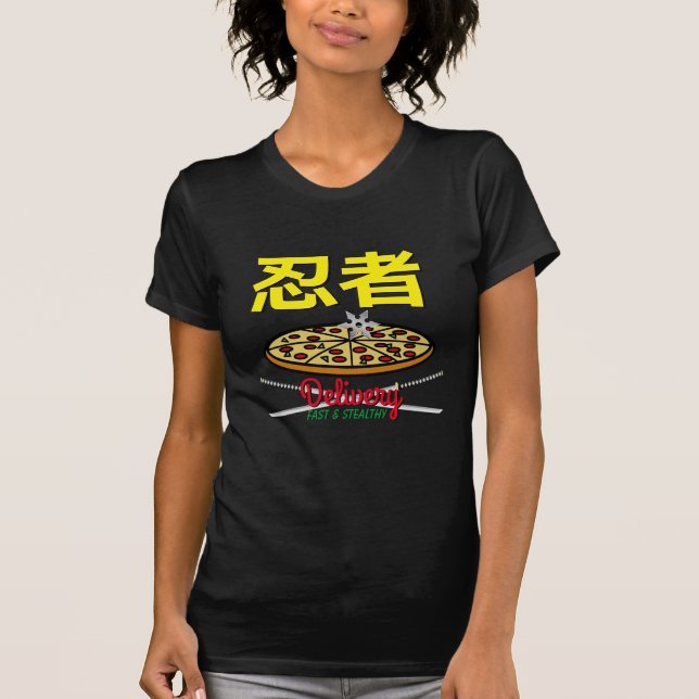 Ninja Pizza Delivery T-Shirt (Framsida)