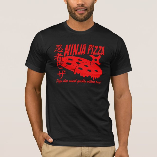 Ninja Pizza Tee Shirt (Framsida)