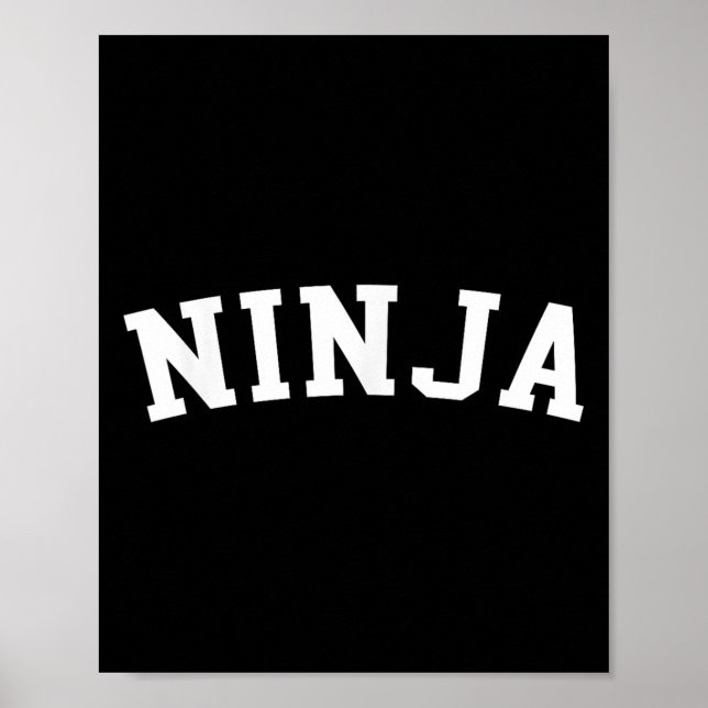 Ninja Poster (Framsidan)