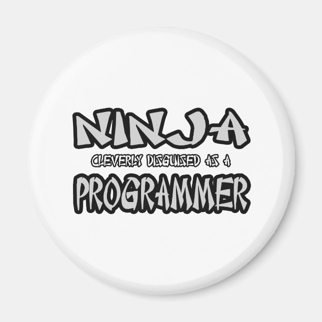 Ninja...Programmer Magnet (Framsidan)