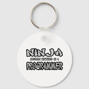 Ninja...Programmer Nyckelring