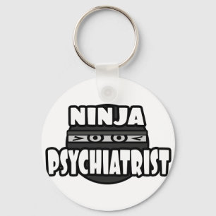 Ninja Psychiatrist Nyckelring